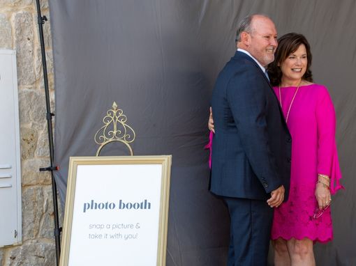 Photo Booth at Wedding Reception